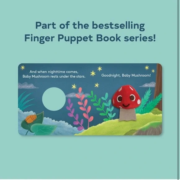 Baby Mushroom: Finger Puppet Book (Little Finger Puppet), NWOT - Picture 4 of 9